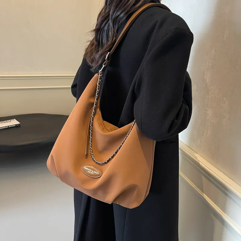 Gerlanx Pu Shoulder Bag Crossbody Bag Large Size Women's Saffron Ecru Coffee Black-30