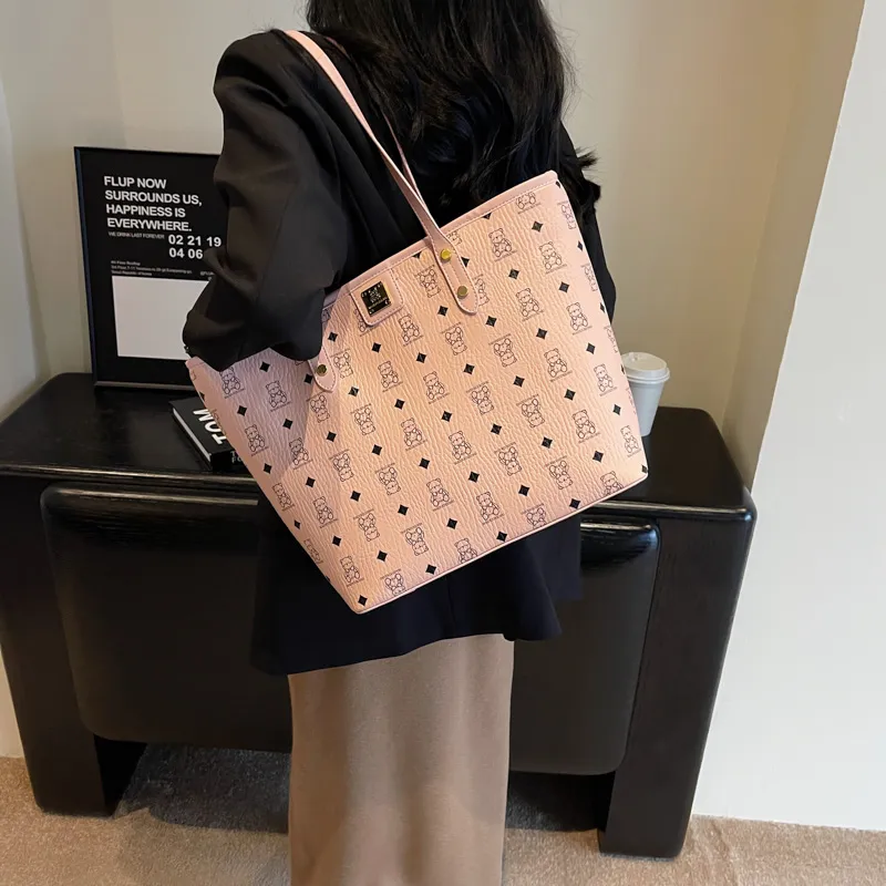 HCXK Pu Shoulder Bag Regular Large Size Women's Multicolor-10
