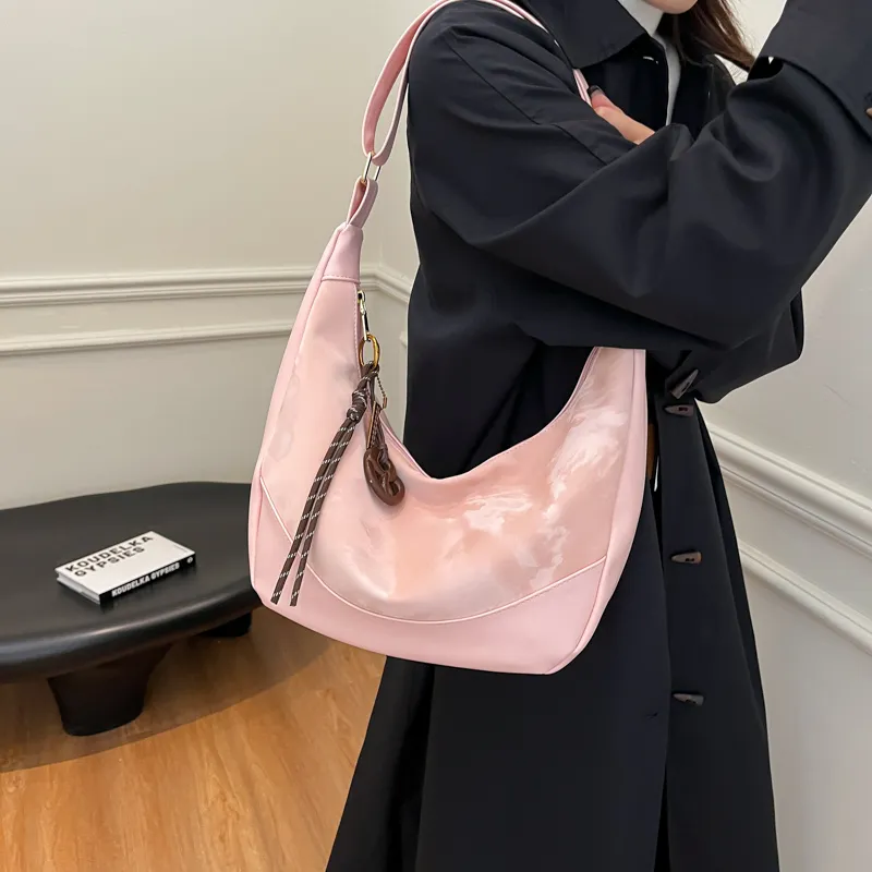 Gerlanx Pu Crossbody Bag Small Size Women's White/Black/Pink/Brown-9