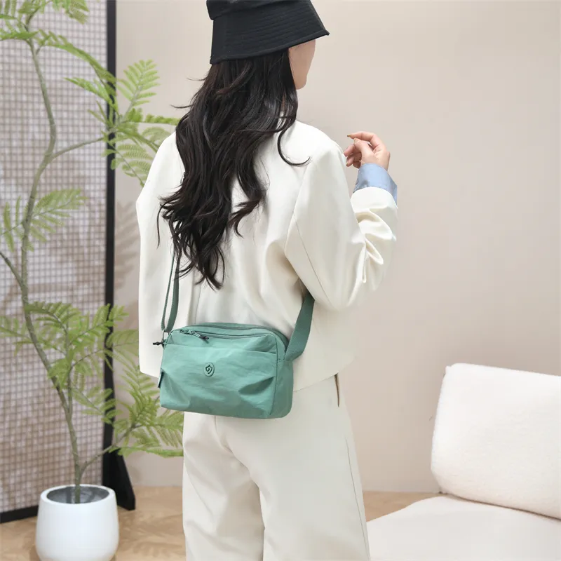 Gerlanx Nylon Fabric Shoulder Bag Trumpets Women's Multicolor-9