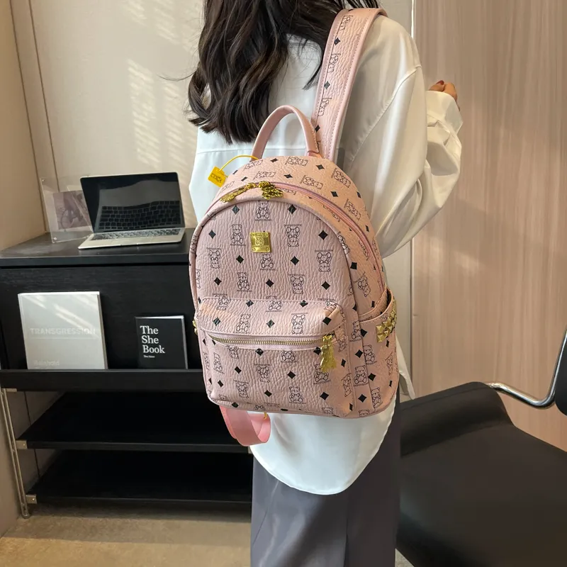 Gerlanx PU Backpack Regular Women's Multicolor-17