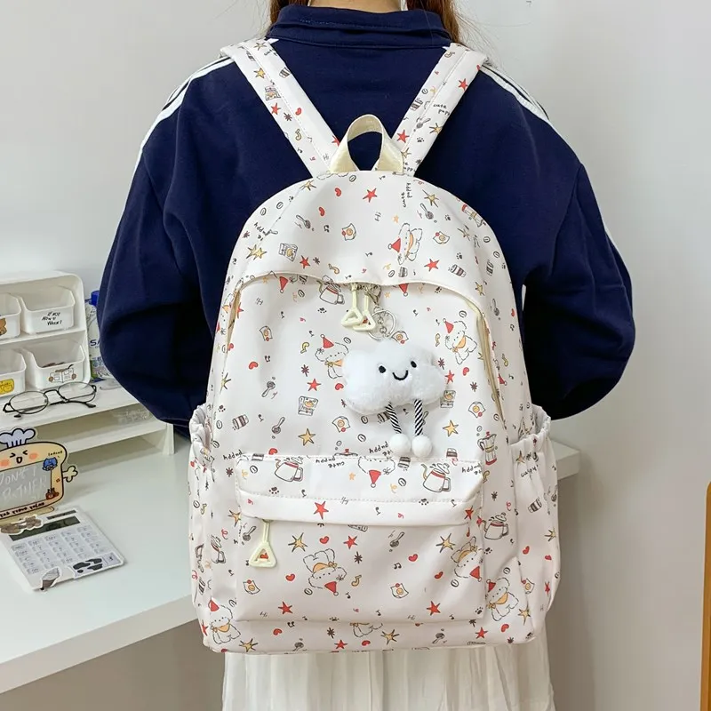 Gerlanx Composite Cloth Backpack Women's Multicolor-1
