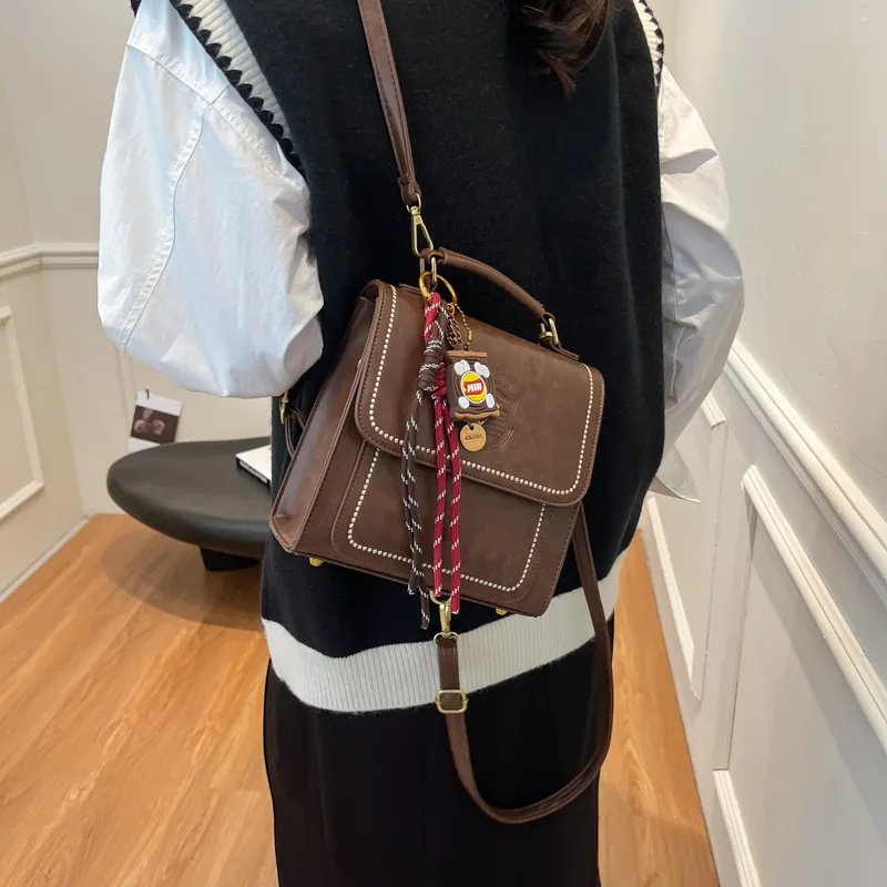 Gerlanx PU Backpack Small Size Women's Dark Tea/Burgundy/Brown/Coffee-20