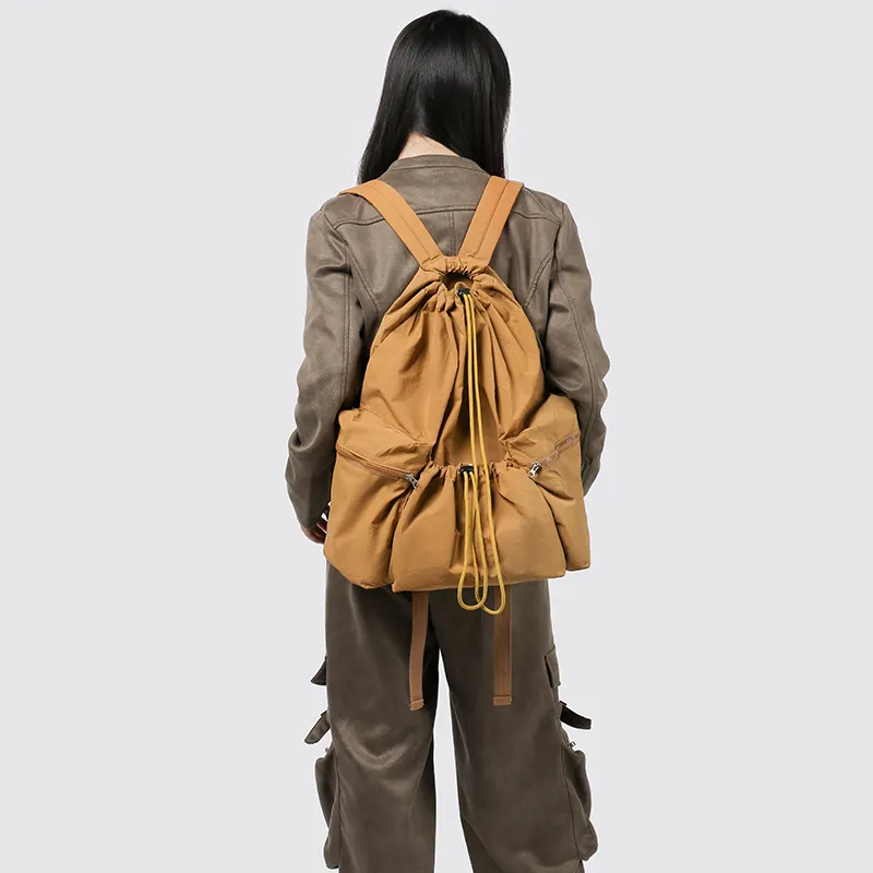 Gerlanx Nylon Backpack Tubas Unisex Multicolor-16