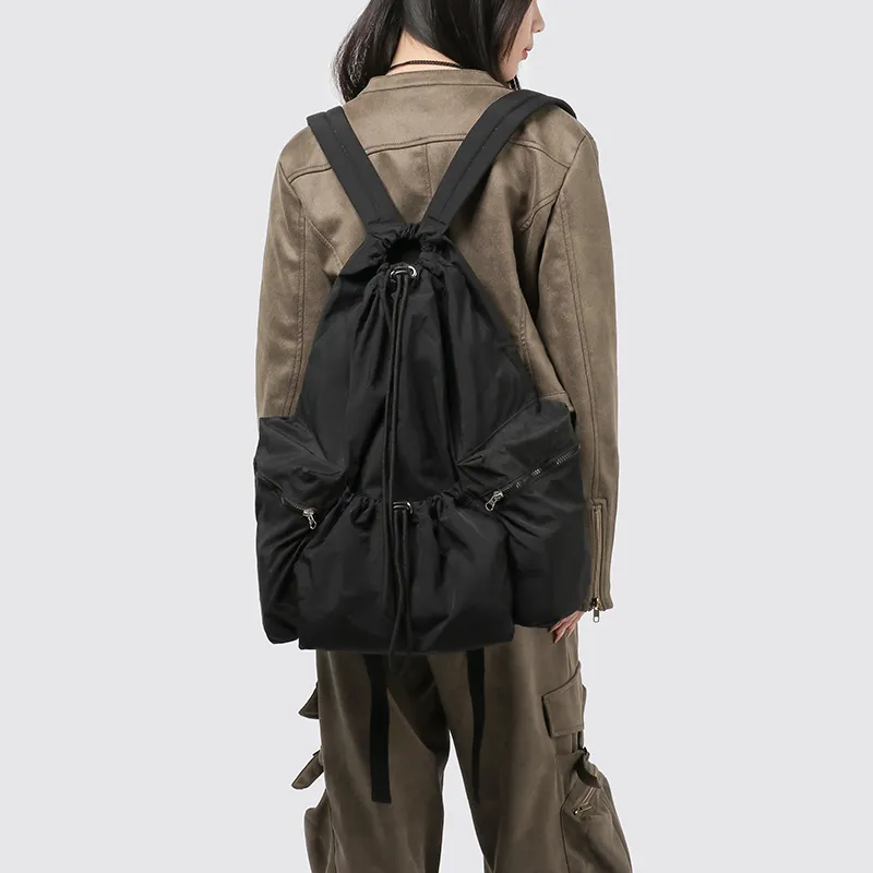 Gerlanx Nylon Backpack Tubas Unisex Multicolor-11