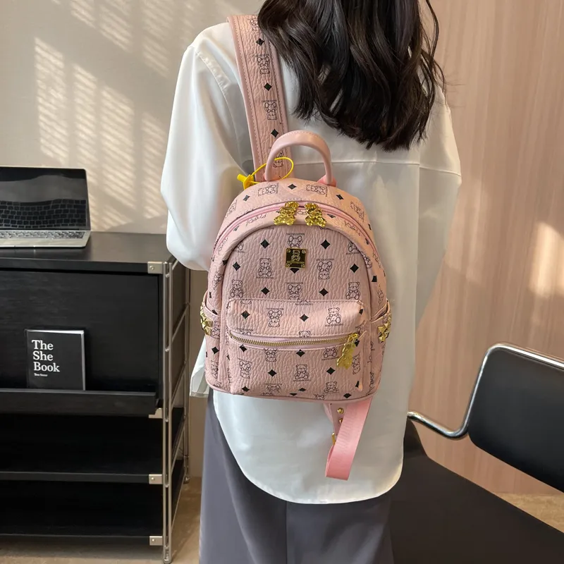 Gerlanx PU Backpack Regular Women's Multicolor-18