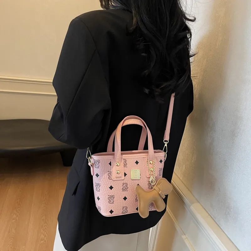 Gerlanx PU Crossbody One Shoulder Handbag Regular Women's New Brown/Girly Pink/Ecru/Black-10