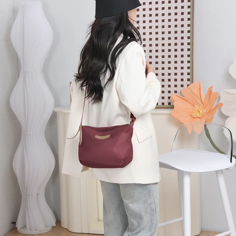 Gerlanx Nylon Fabric Shoulder Bag Women's Multicolor-10