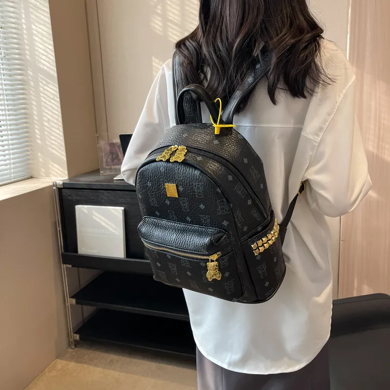 Gerlanx PU Backpack Regular Women's Multicolor-24