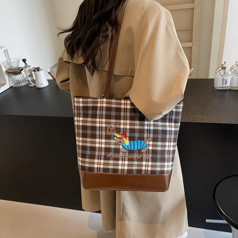 Gerlanx PU Tote Backpack Regular Women's Brown/Multicolor-4