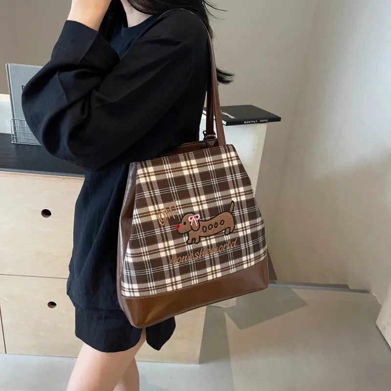 Gerlanx PU Tote Backpack Regular Women's Brown/Multicolor-12