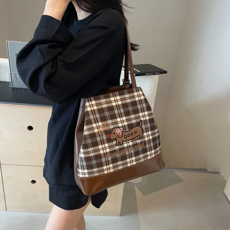 Gerlanx PU Tote Backpack Regular Women's Brown/Multicolor-13