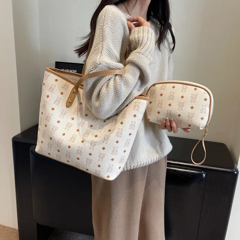 HCXK Pu Shoulder Bag Regular Large Size Women's Multicolor-17