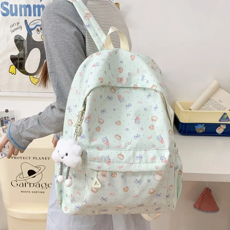 Gerlanx Composite Cloth Backpack Women's Multicolor-18
