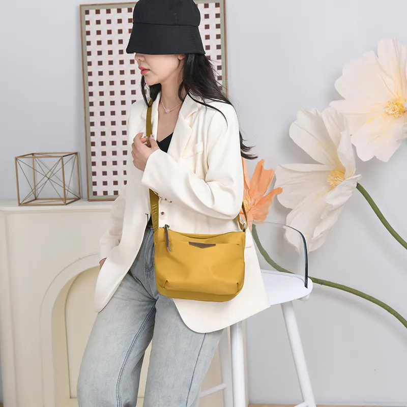 Gerlanx Nylon Fabric Shoulder Bag Women's Multicolor-7