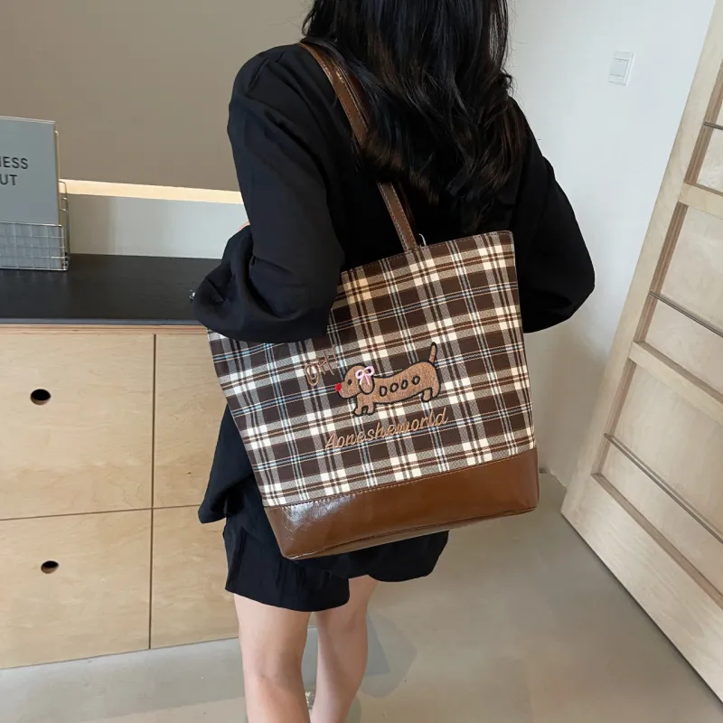Gerlanx PU Tote Backpack Regular Women's Brown/Multicolor-19