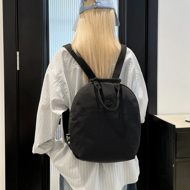 Gerlanx Nylon Fabric Backpack Medium Size Women's Multicolor-9