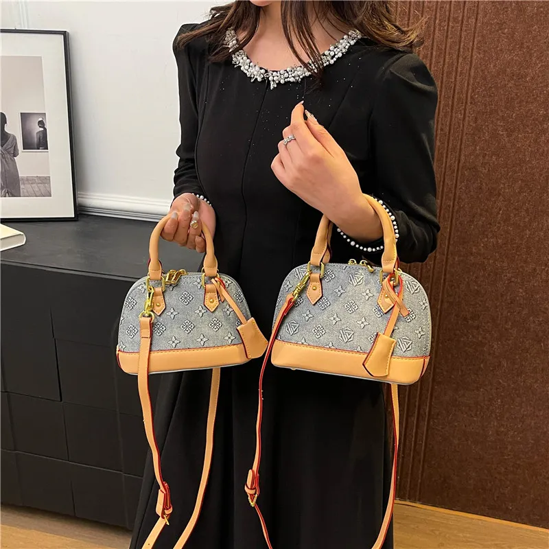 Gerlanx PU Dome Bag, Handbag, Shoulder Bag, Crossbody Bag Trumpets Women's Multicolor-3