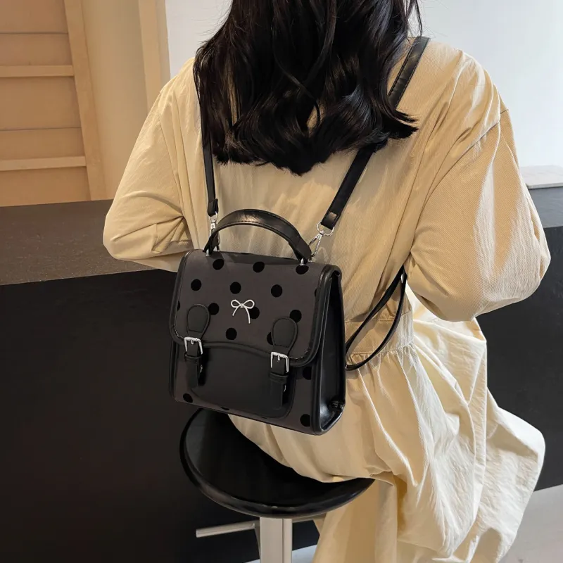 Gerlanx Fabric Portable Crossbody Backpack Regular Women's Multicolor-24