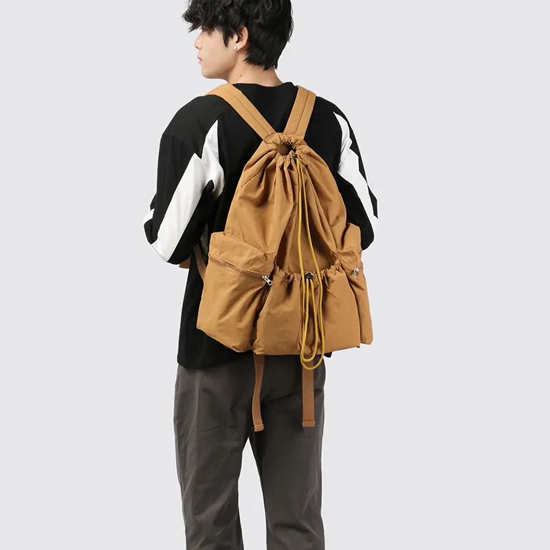 Gerlanx Nylon Backpack Tubas Unisex Multicolor-14