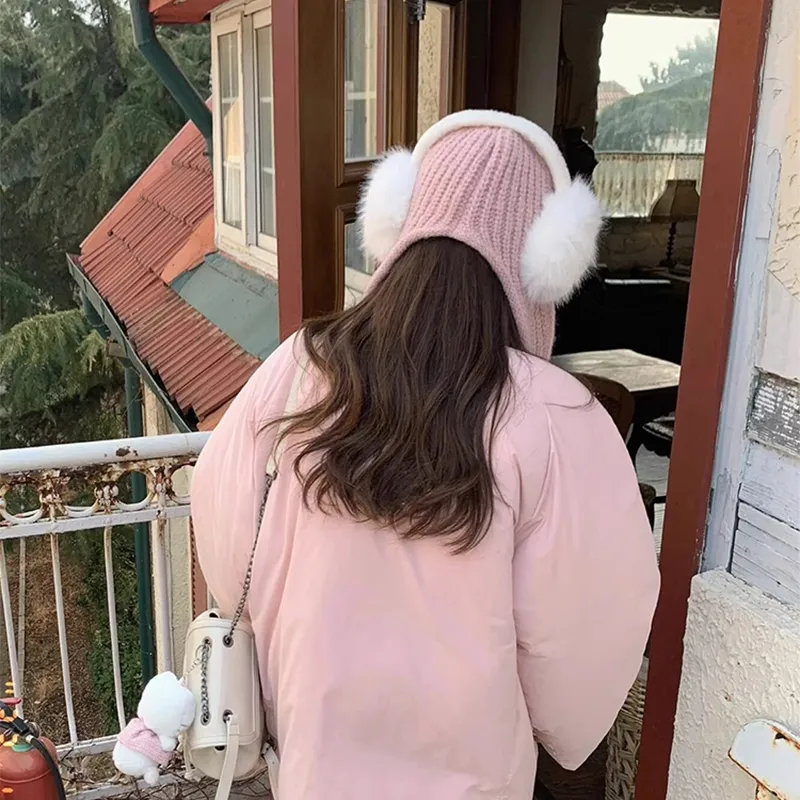Peach Tea Acrylic Hats & Caps Women's-5