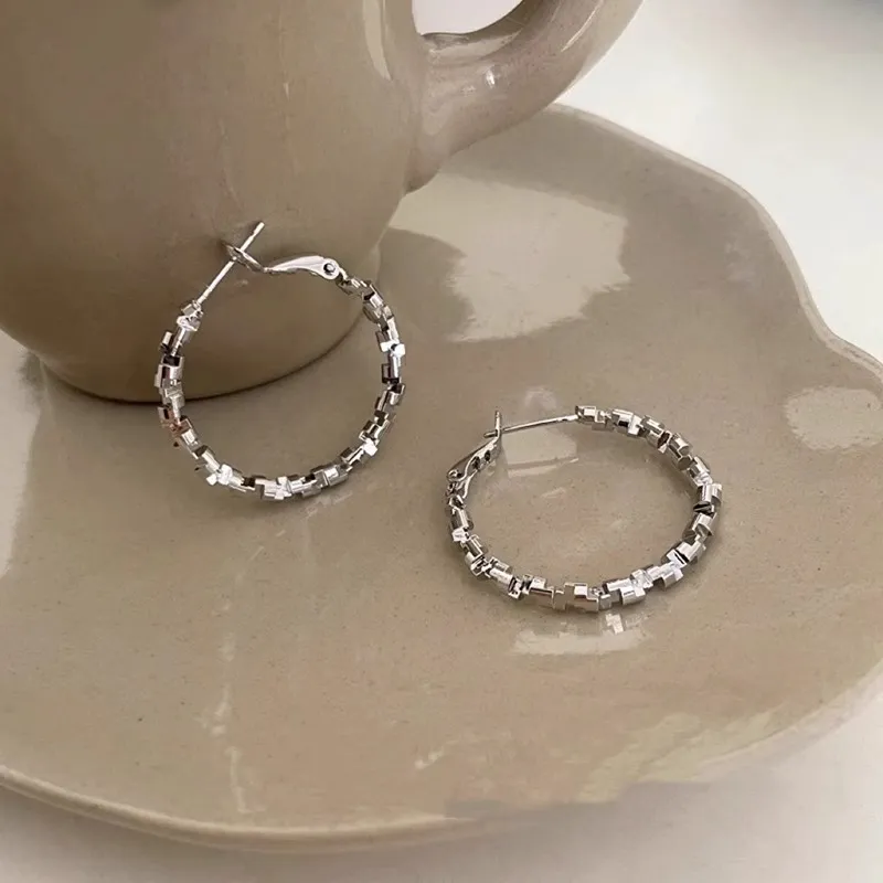 Peach Tea Copper Earrings Women's-4