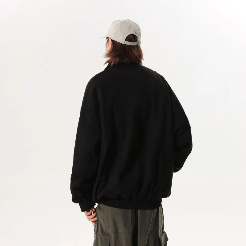 OGEK Jackets Coats Unisex Midnight Black-2