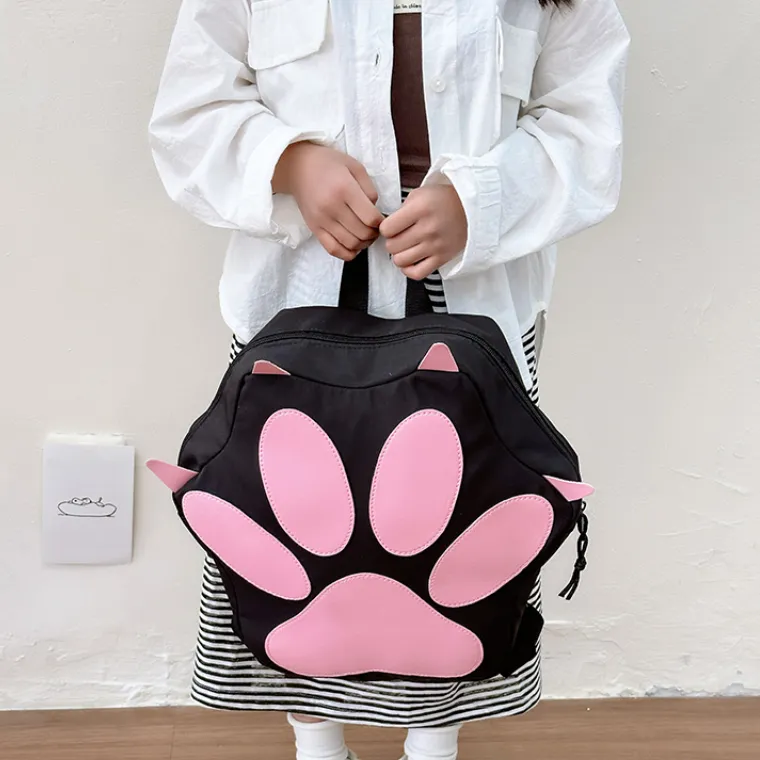Carissa Nylon Carry Backpack Regular Women's White/Black/Pink/Green-7