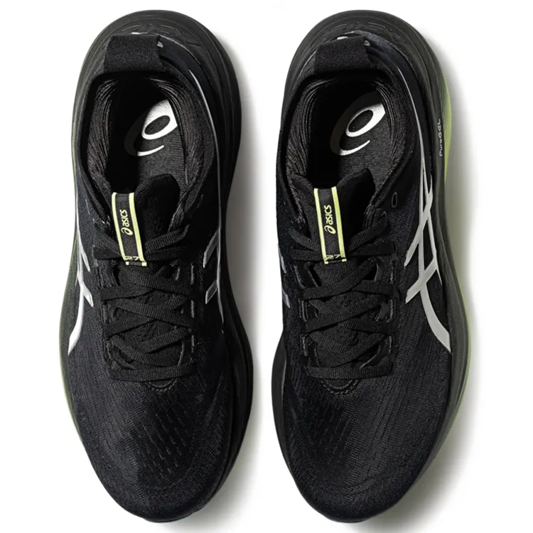 Asics GEL NIMBUS 27 Low Top Running Shoes Men's Black-2