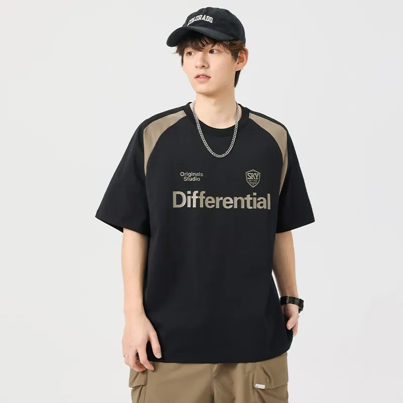 TONYBEAR T Shirts Men Black-5
