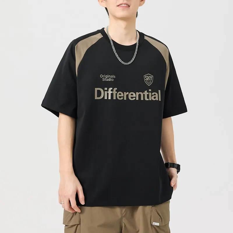 TONYBEAR T Shirts Men Black-3
