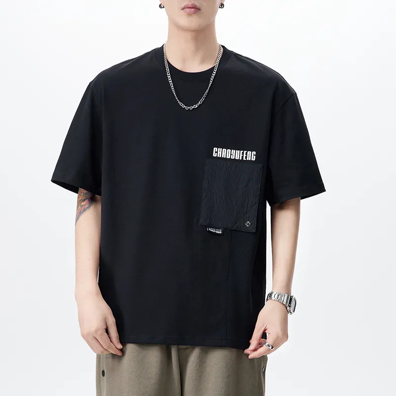 TONYBEAR T Shirts Men Black-3