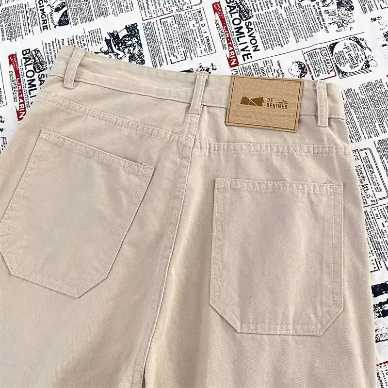 TONYBEAR Casual Pants Men Apricot-6