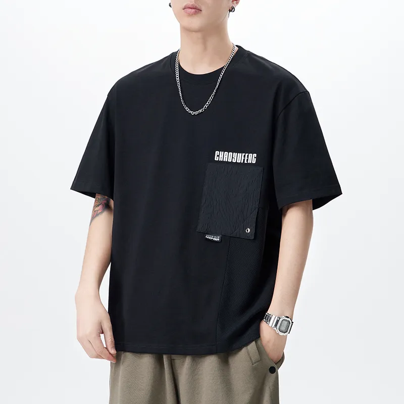 TONYBEAR T Shirts Men Black-1
