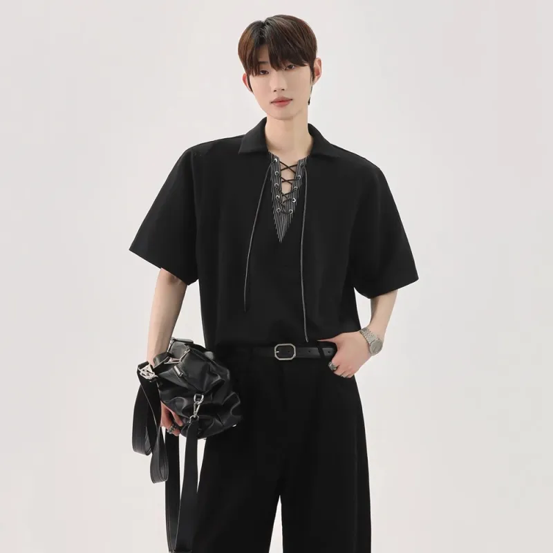TONYBEAR T Shirts Men Black-2