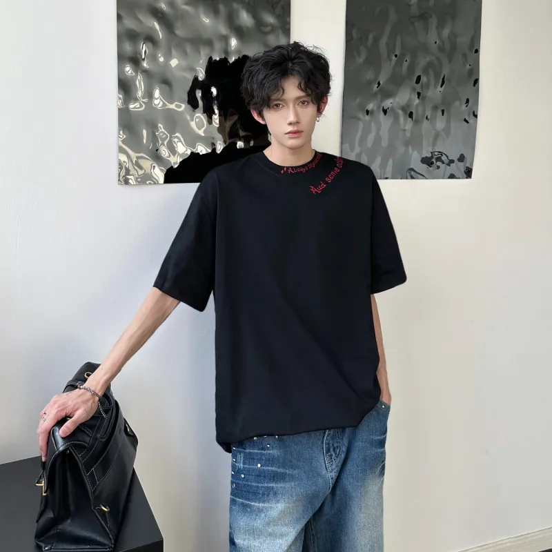 TONYBEAR T Shirts Men Black-4