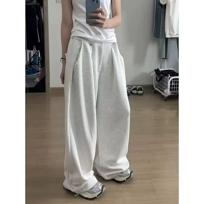 TONYBEAR Casual Pants Men White-3