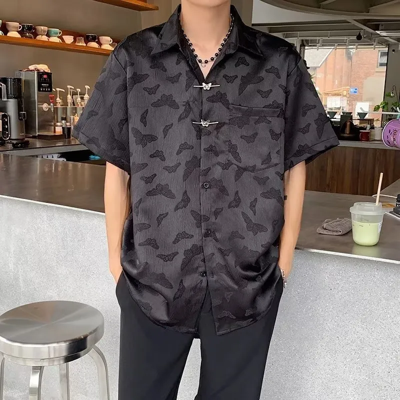TONYBEAR Shirts Men Black-5