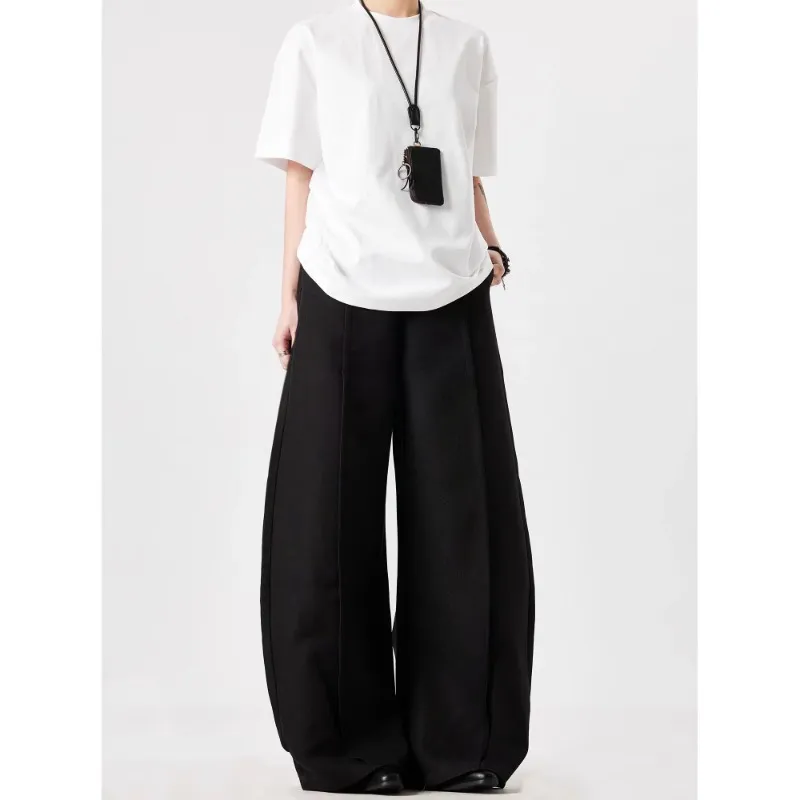 TONYBEAR Casual Pants Men Black-3