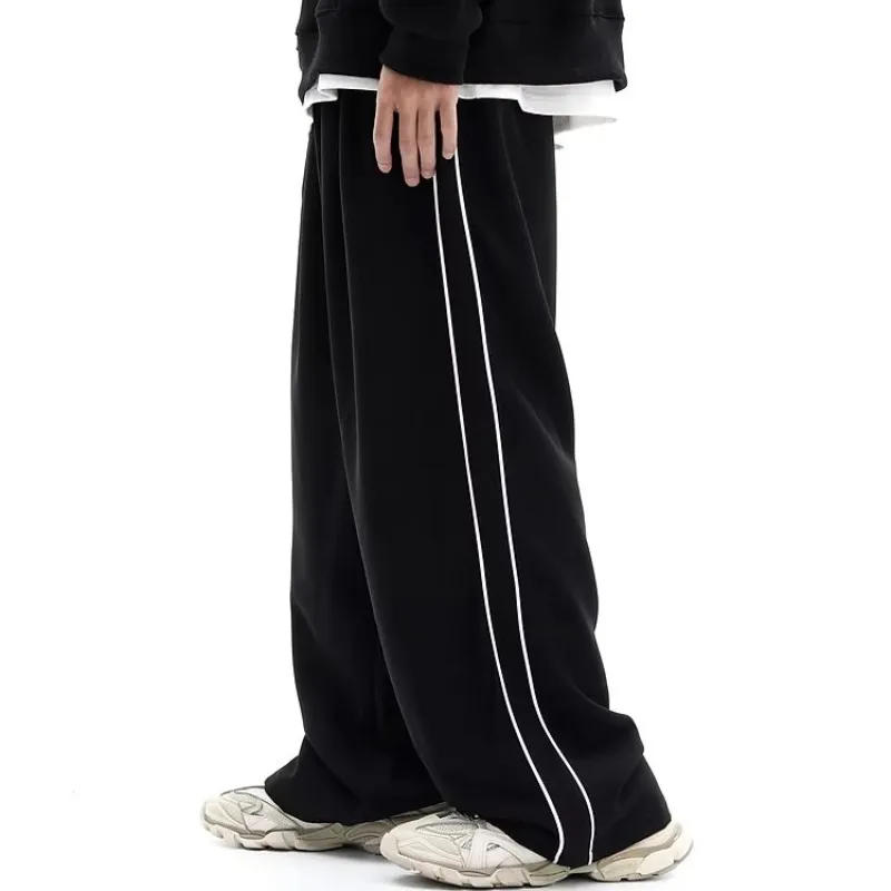 TONYBEAR Casual Pants Men Black-2