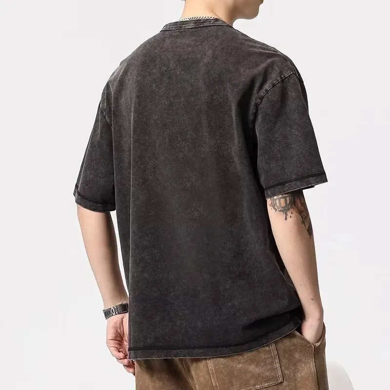 TONYBEAR T Shirts Men Gray-3