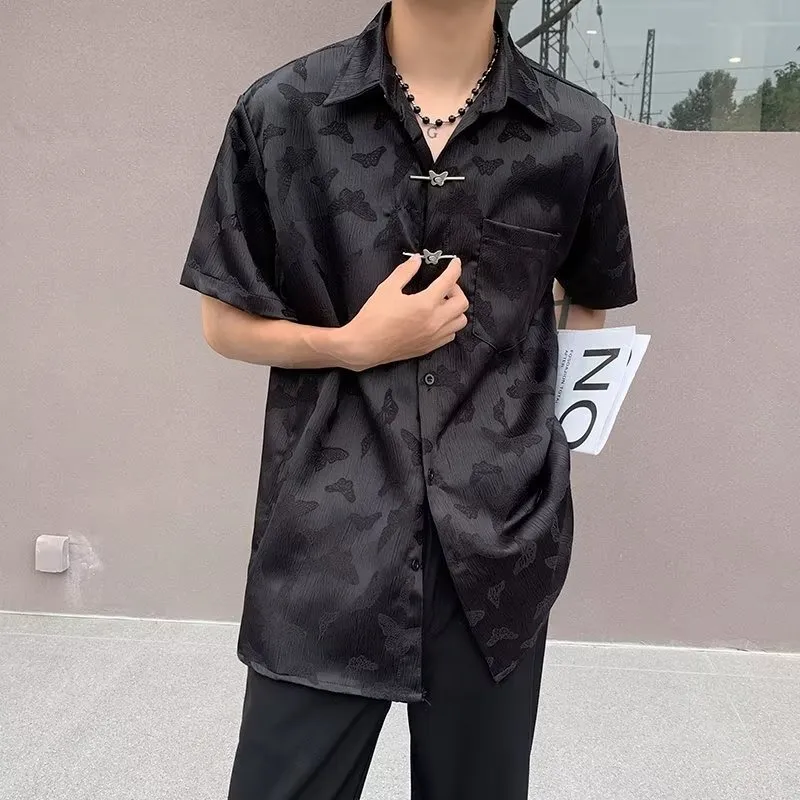 TONYBEAR Shirts Men Black-3