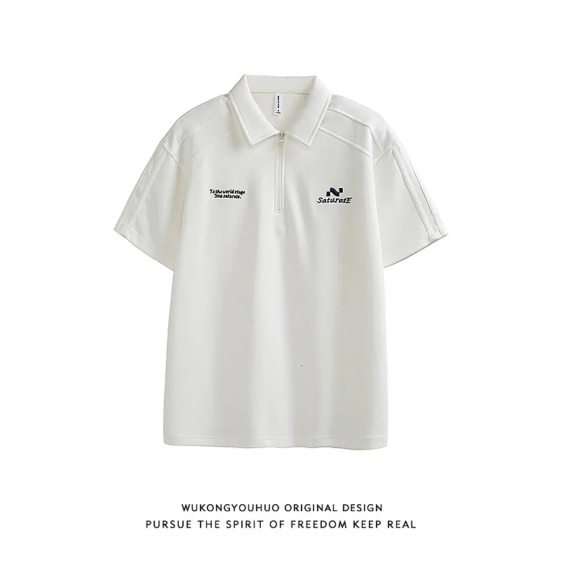 Fashion Business Casual Versatile T Shirt Men's-2