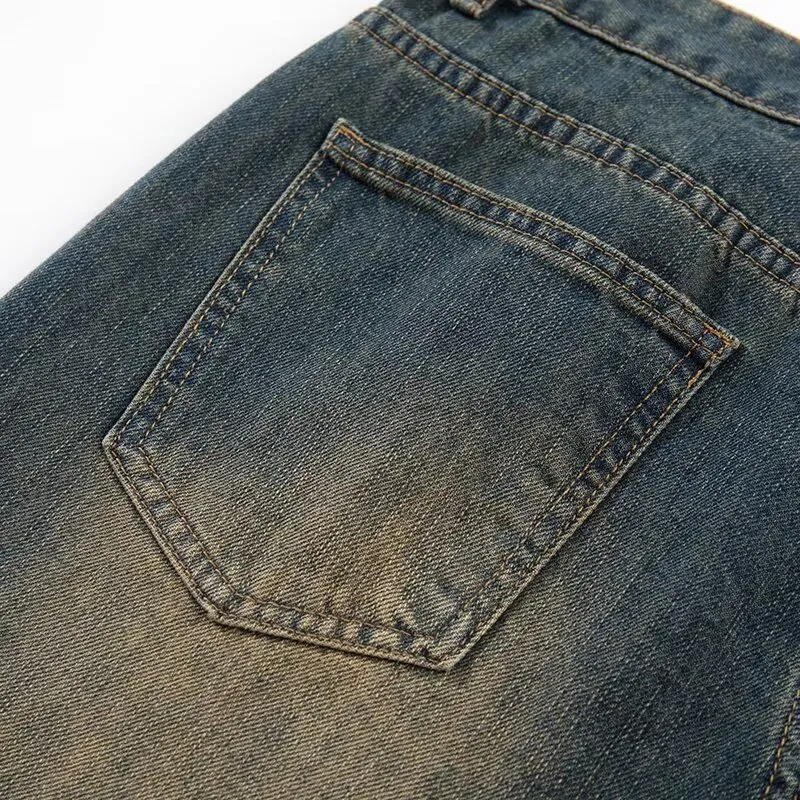 TONYBEAR Denim Shorts Unisex Blue-5