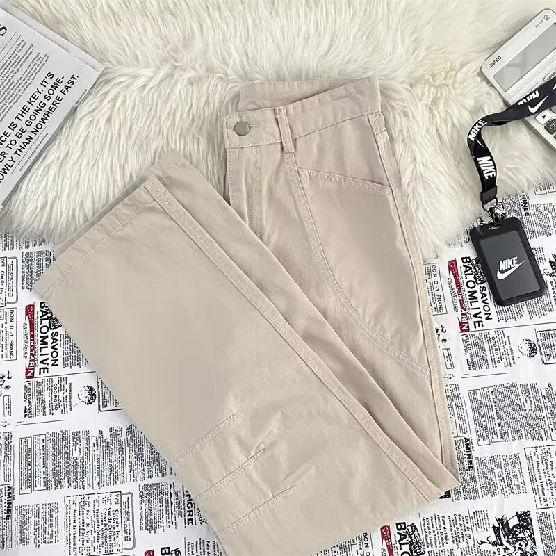 TONYBEAR Casual Pants Men Apricot-2
