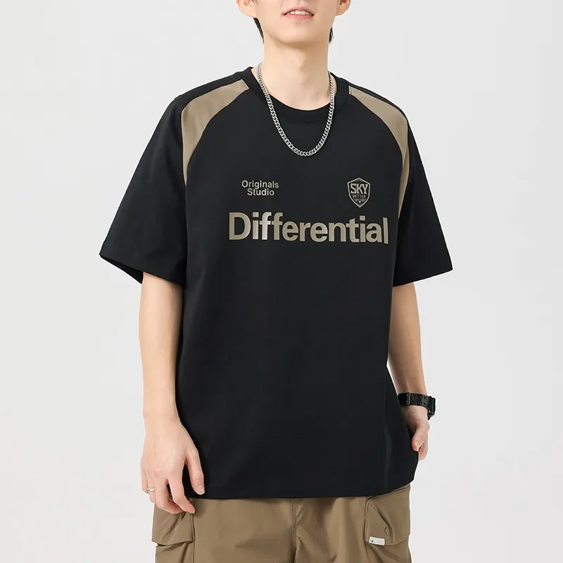 TONYBEAR T Shirts Men Black-4