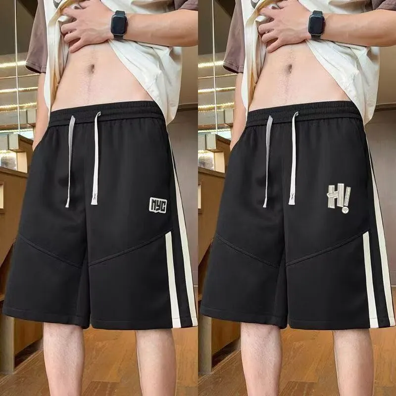 TONYBEAR Casual Shorts Men's Black-5