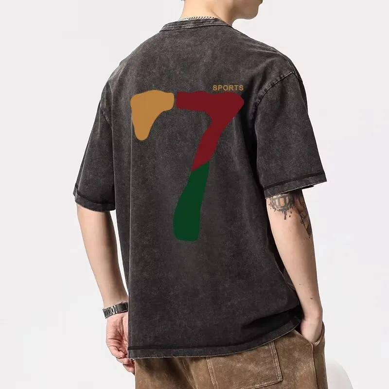 TONYBEAR T Shirts Men Gray-2