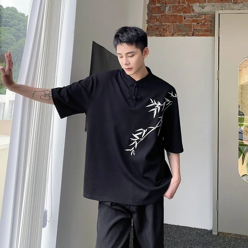 TONYBEAR T Shirts Men Black-2
