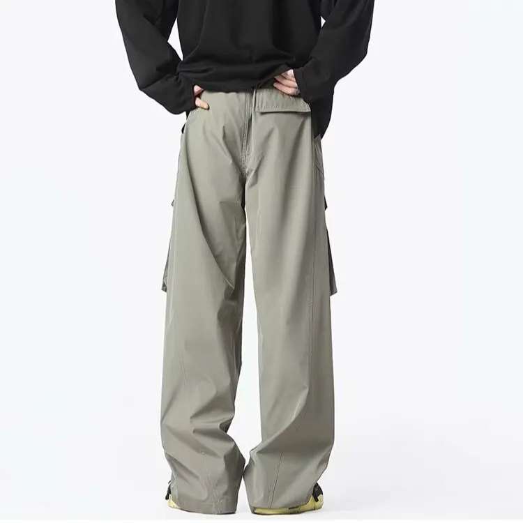 TONYBEAR Casual Pants Men Green-1